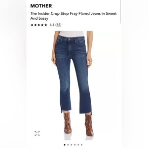 MOTHER the insider step fray sweet and sassy size 26